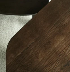 Sculp Soffbord L, Mörkbetsad Ask