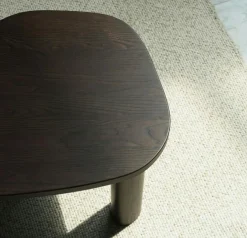 Sculp Soffbord L, Mörkbetsad Ask