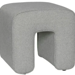 Hübsch Sittsäckar & Sittpuffar-Sculpture Sittpuff, Mörkgrå