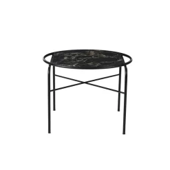 Secant Soffbord Runt, Black Gold