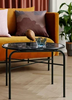 Secant Soffbord Runt, Black Gold