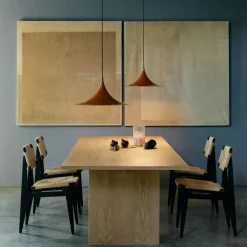 GUBI Pendellampor-Semi Pendel Ø 47 cm, Mässing