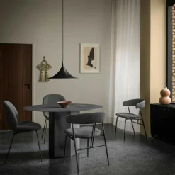 GUBI Pendellampor-Semi Pendel Ø 47 cm, Mässing