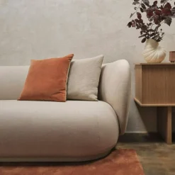 Senti Cushion Prydnadskudde 50x50 cm, Clay