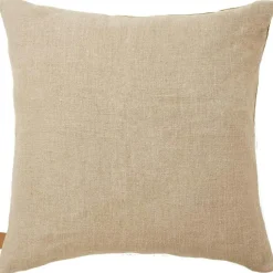 Ferm Living Prydnadskuddar & Fodral-Senti Stripe Prydnadskudde 50x50 cm, Dark Sand