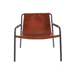 OX Denmarq Fåtöljer-September Stol, Svart Underrede, Svart Läder