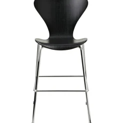 Series 7 Juniorstol, Svart / Krom