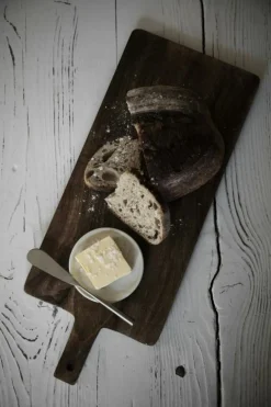 Serveringsbricka Mörkbrun, 49 cm