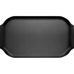 Serveringsbricka 25x43 cm, Svart