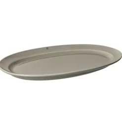 Serveringsfat Oval 18x30 cm, Vanilj