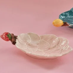 Serveringsfat, Rosa / Lemon