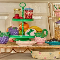 Serveringsfat, Rosa / Lemon