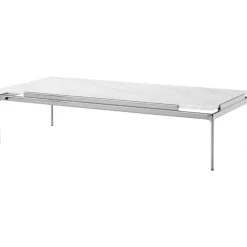 Sett LN12 Soffbord 60x140 cm, Rökfärgat Glas