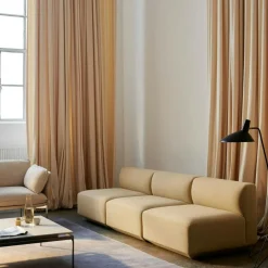 Sett LN12 Soffbord 60x140 cm, Rökfärgat Glas