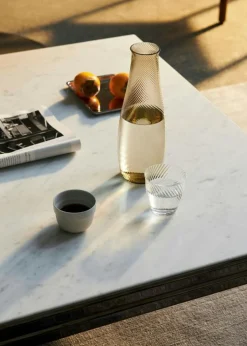 &Tradition Soffbord-Sett LN13 Soffbord 100x100 cm, Rökfärgat Glas