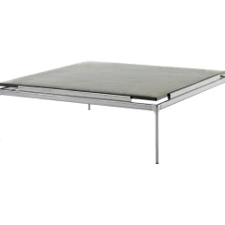 &Tradition Soffbord-Sett LN13 Soffbord 100x100 cm, Rökfärgat Glas