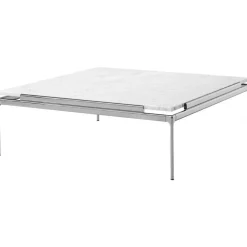 &Tradition Soffbord-Sett LN13 Soffbord 100x100 cm, Rökfärgat Glas