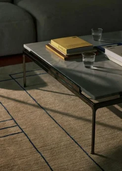 &Tradition Soffbord-Sett LN13 Soffbord 100x100 cm, Rökfärgat Glas