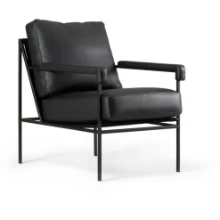 Seventy Five Fåtölj Läder, Black Edition