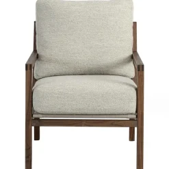 Jonas Ihreborn Fåtöljer-Seventy Five Wood Fåtölj, Valnöt / Läder