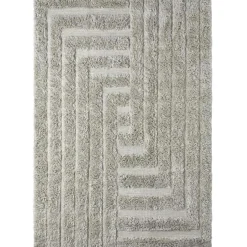 Dusty Deco Ullmattor-Shaggy Labyrinth Ullmatta 300x200 cm, Beige