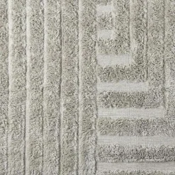 Dusty Deco Ullmattor-Shaggy Labyrinth Ullmatta 300x200 cm, Beige