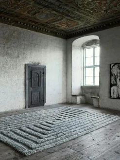 Dusty Deco Ullmattor-Shaggy Labyrinth Ullmatta 300x200 cm, Beige