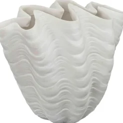 Shell Vas Off-white, 30 cm