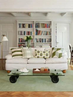 Shimla Kuddfodral 50x50 cm, Himmelsblå