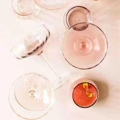 Aida Dricksglas-SØHOLM Sonja Dricksglas, 2-pack, Sand