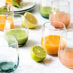 Aida Dricksglas-SØHOLM Sonja Dricksglas, 2-pack, Sand