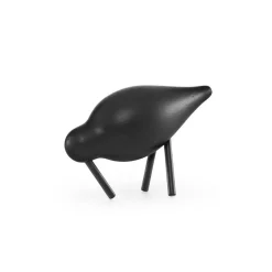 Normann Copenhagen Träfigurer-Shorebird Small, Svart/Svart