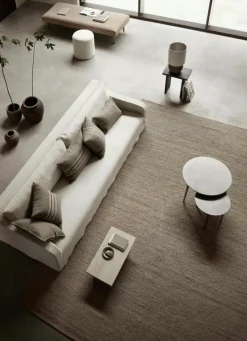 Tine K Sidobord & Avlastningsbord-Sidobord Återvunnen Aluminium, Ø65 cm