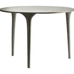 Tine K Sidobord & Avlastningsbord-Sidobord Återvunnen Aluminium, Ø65 cm