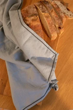 Sienna Kökshandduk 2-pack 50x70 cm, Dusty Blue