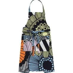 Marimekko Förkläden-Siirtolapuutarha Kökshandduk, Mörk