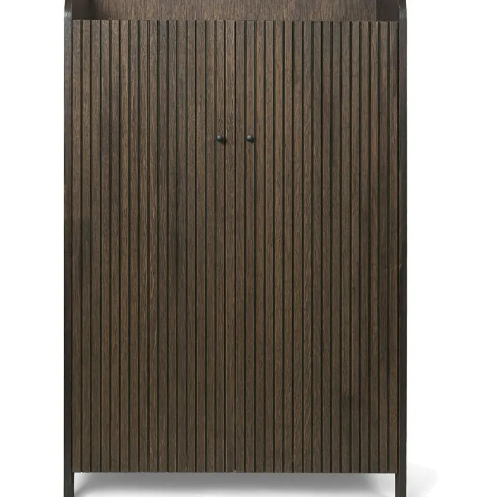 Sill Cupboard - Low - Dark Stained Oak