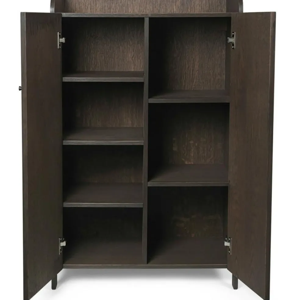 Sill Cupboard - Low - Dark Stained Oak