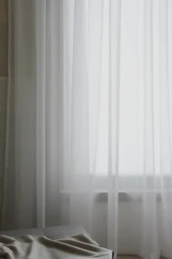 Skir Hotel Gardin 290x250 cm, Vit