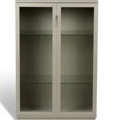 Mavis Skåp & Vitrinskåp-Skåp AOKO Glasdörrar Vitlack