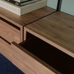 New Works Modulära Hyllsystem-Skåp Med Lådor, Valnöt