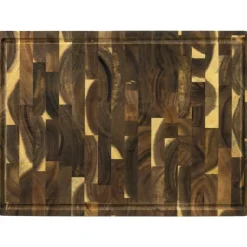 Skärbräda Akaciaträ, 38x48 cm