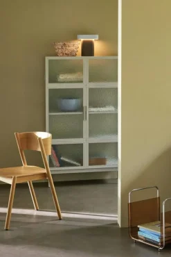 Hübsch Bordslampor-Sleek Bordslampa, Beige/Orange