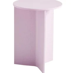 HAY Sängbord & Nattduksbord|Sängbord & Nattduksbord-Slit Bord Ø35 cm, Lackad Ek