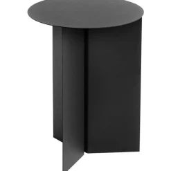 HAY Sängbord & Nattduksbord|Sängbord & Nattduksbord-Slit Bord Stål Ø35 cm, Svart