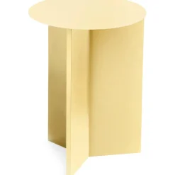 HAY Sängbord & Nattduksbord|Sängbord & Nattduksbord-Slit Bord Stål Ø35 cm, Svart