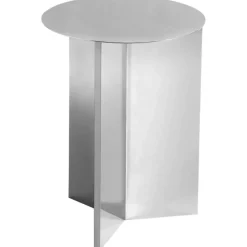 HAY Sängbord & Nattduksbord|Sängbord & Nattduksbord-Slit Bord Stål Ø35 cm, Svart