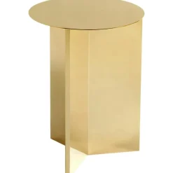 HAY Sängbord & Nattduksbord|Sängbord & Nattduksbord-Slit Bord Stål Ø35 cm, Svart