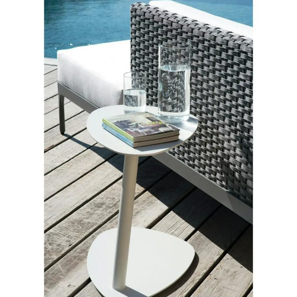 Ethimo Sidobord & Småbord-Smart Sidobord Aluminium, Warm White