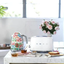 Smeg Brödrost 2 skivor, Cream